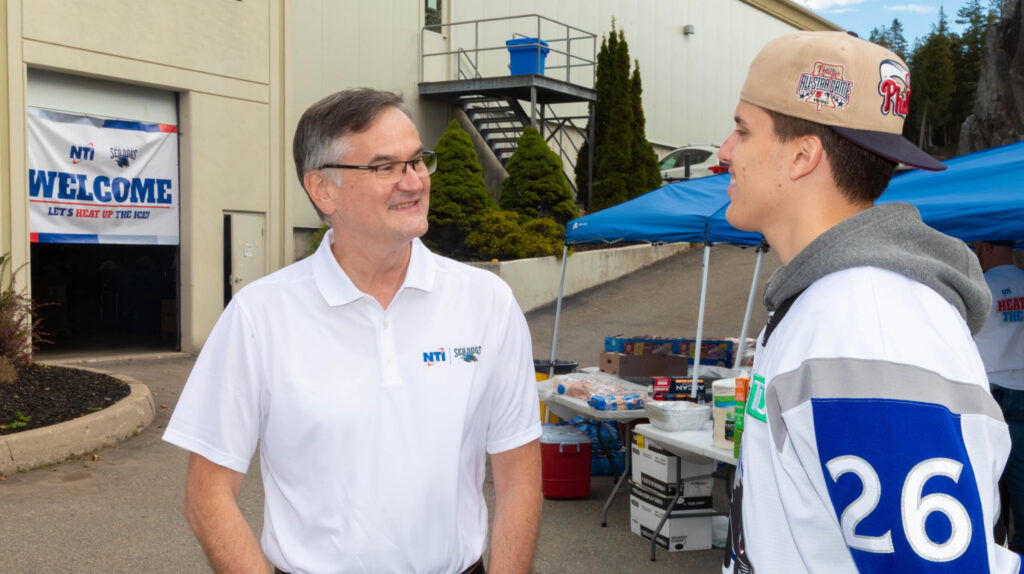 NTI Sărbătorește Parteneriatul cu Echipa Sea Dogs din Saint John